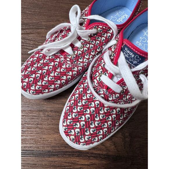 Keds Taylor Swift Collab Guitar Shoes Red - Picture 4 of 7